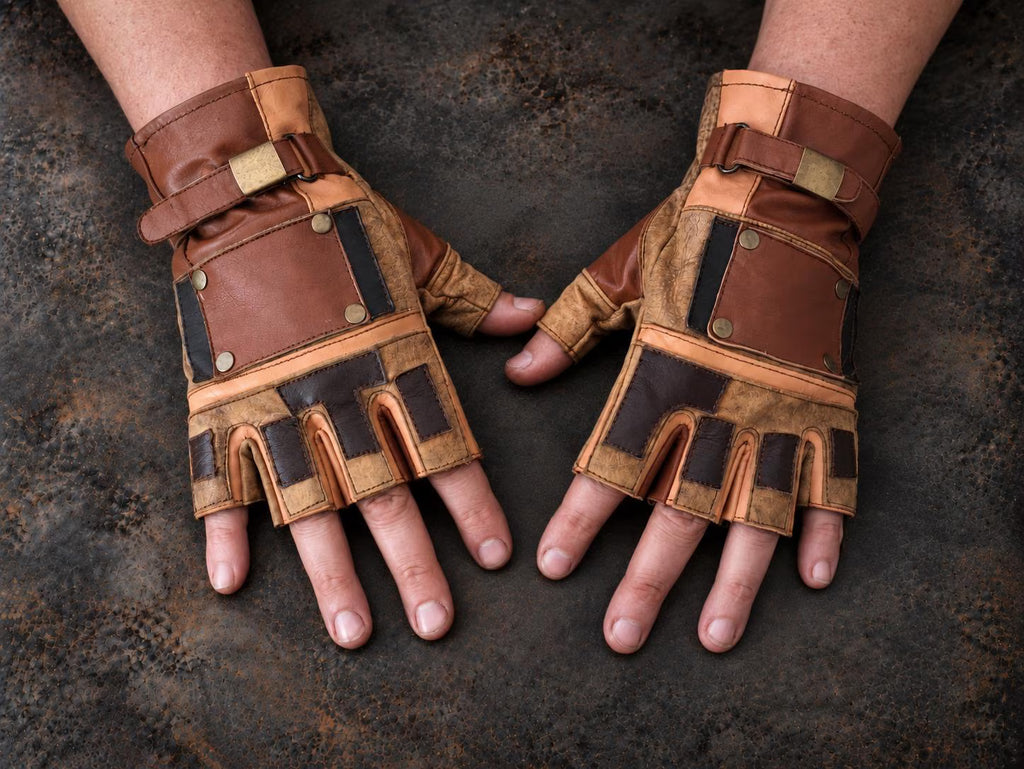 Endzeit Leder Arbeiter Handschuhe (Wasteland)