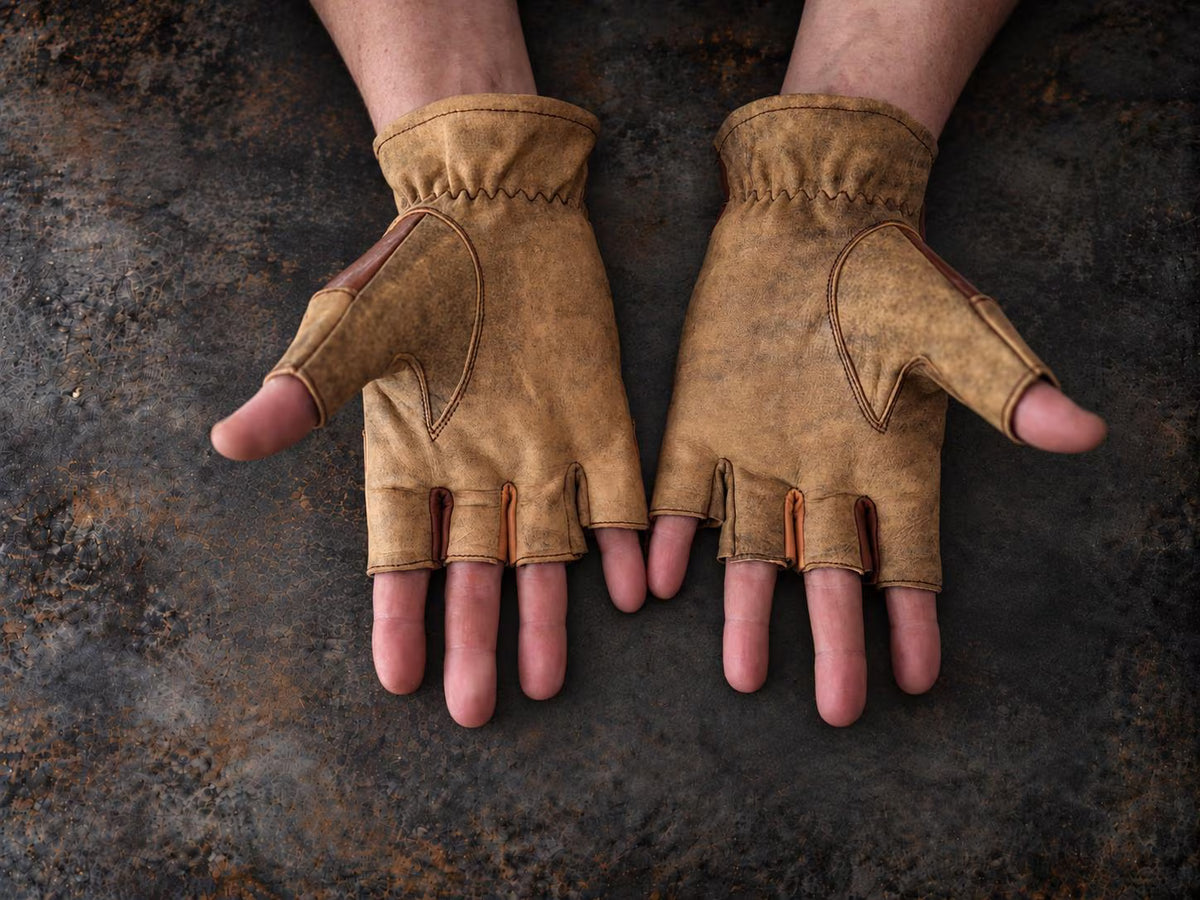 Endzeit Leder Arbeiter Handschuhe (Wasteland)