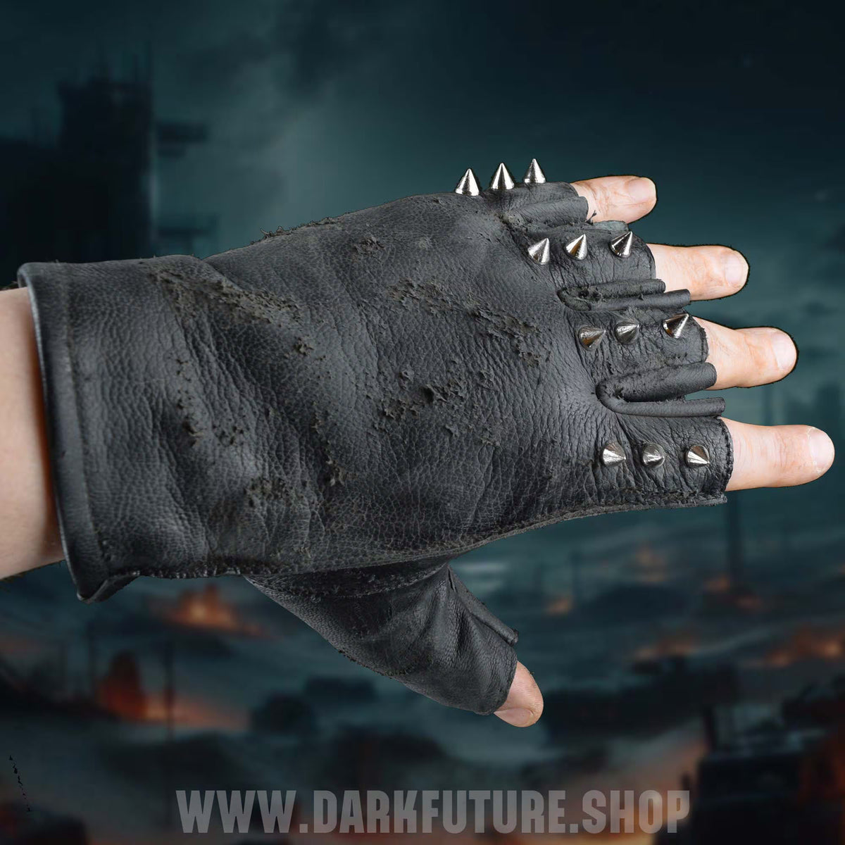 Endzeit Nieten Handschuhe