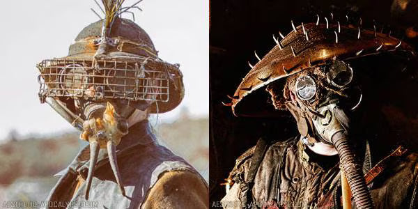 Individueller Wasteland Helm/Maske