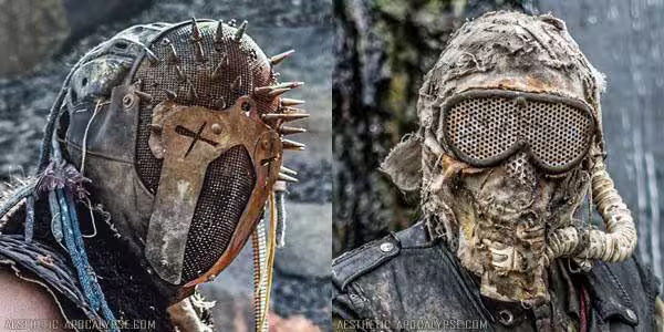 Individueller Wasteland Helm/Maske