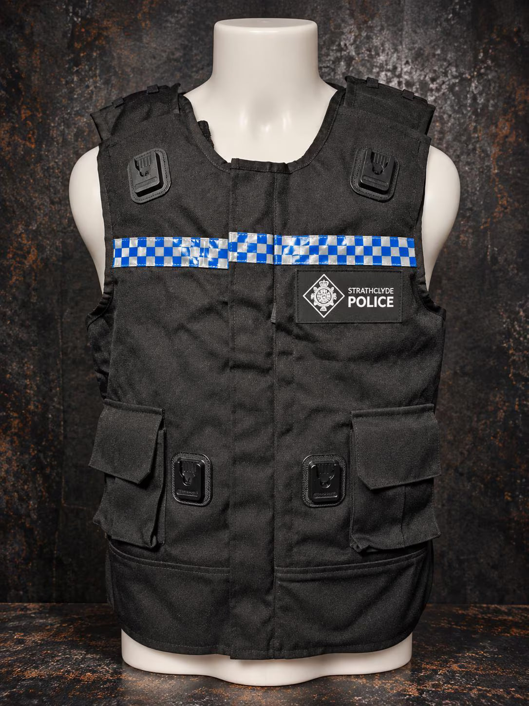 Original britische Polizei-Taktikweste L/XL