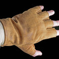 Abenteurer - braune Leder Handschuhe