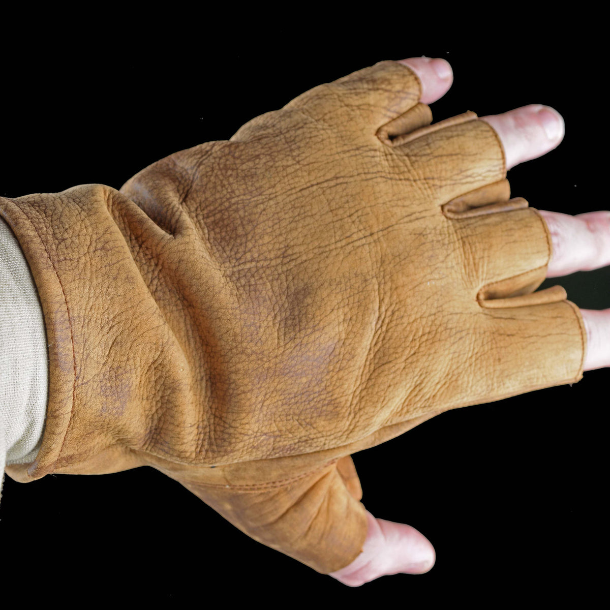 Abenteurer - braune Leder Handschuhe