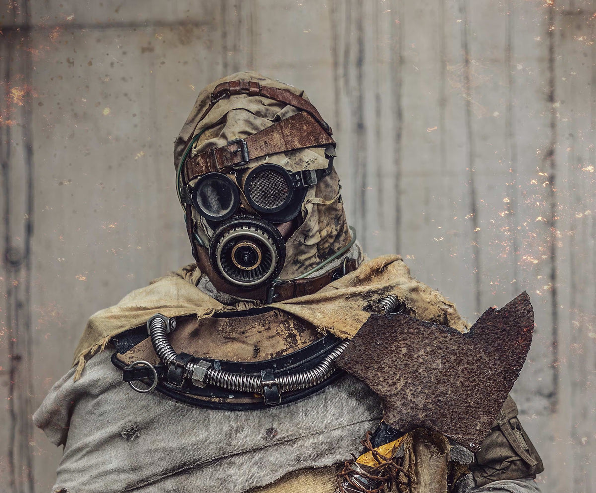 Desert Nomad Maske (Post Apocalyptic Wasteland Raider) HOLLYWOOD QUALITY