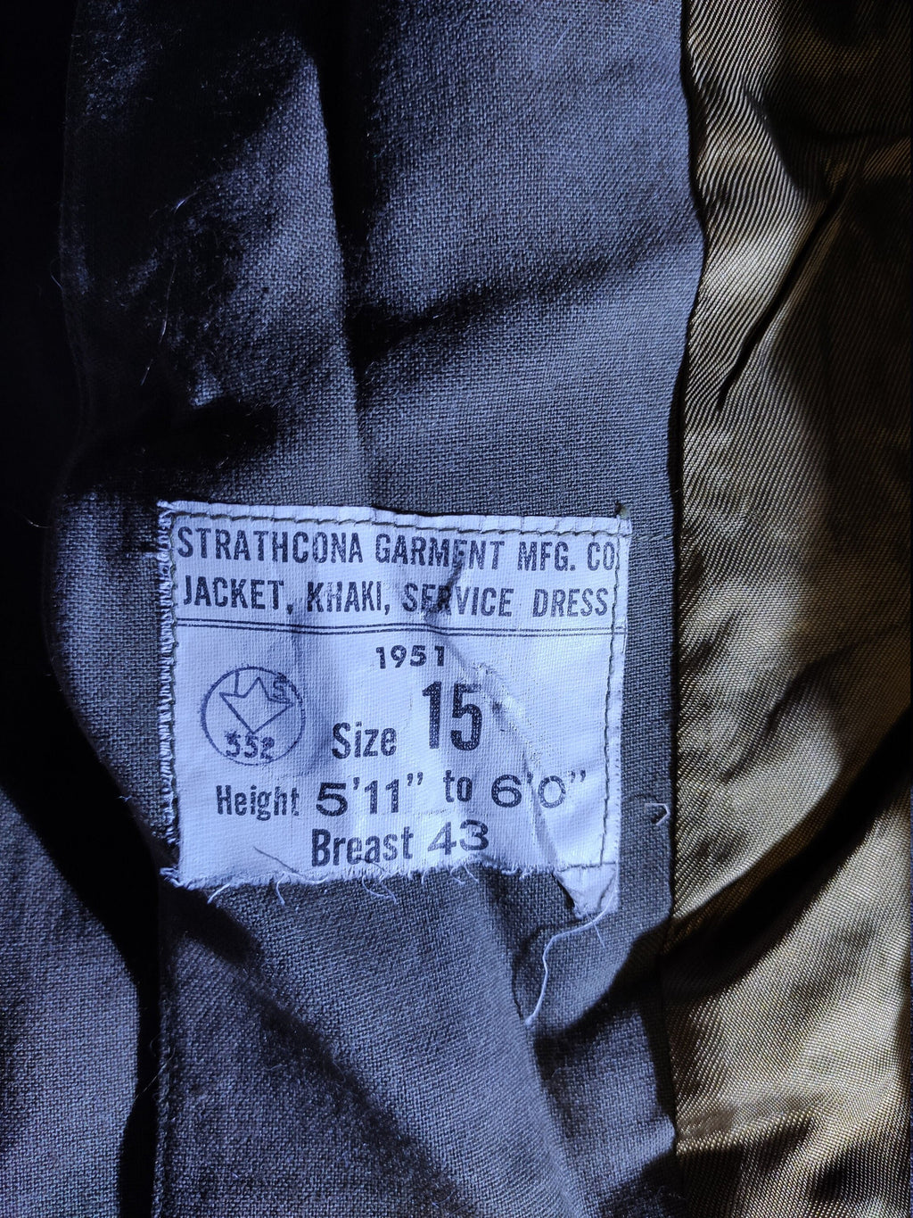 Super rare Canada Royal Air Force RCAF Jacket 50s,60s