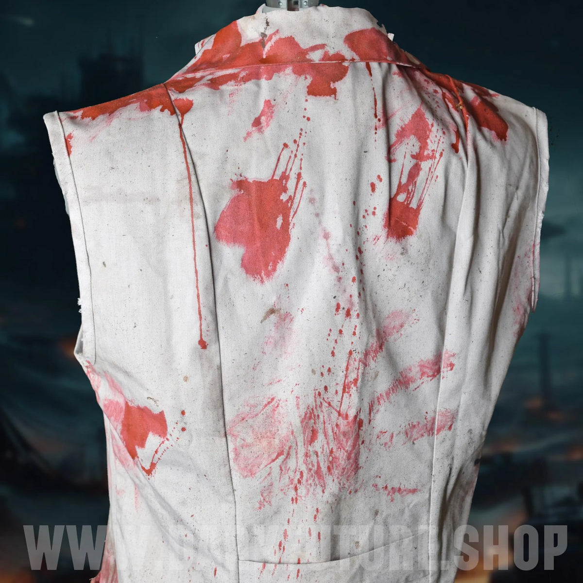 Zombie Horror Krankenschwester Kittel Kleid