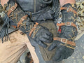 Schwertmeister - Ellenbogen lange Lederhandschuhe