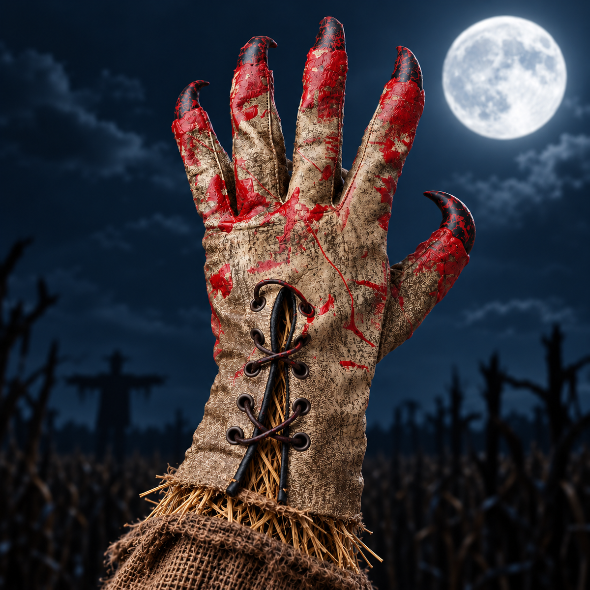 Horror Scarecrow - Gloves with Claws