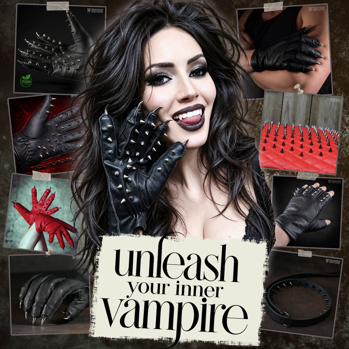 Painfreak® Vampire Gloves